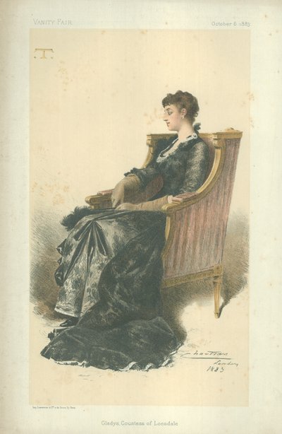 Gladys Gräfin von Lonsdale von Theobald Chartran